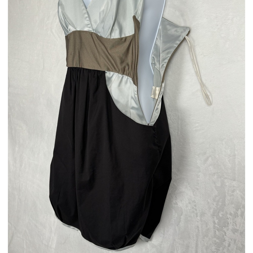 Saks 5th Avenue Iodice‎ Mini Dress Size XS Racerback Colorblock Sexy Party - Picture 7 of 16